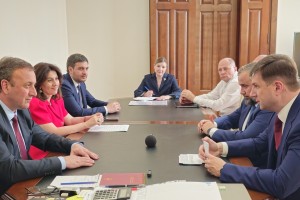 Владимир Делба встретился с вице-губернатором Санкт-Петербурга Николаем Линченко