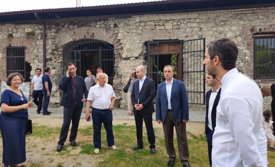 Владимир Делба принял участие в церемонии открытия музея под открытым небом