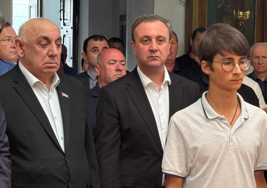 Владимир Делба принял участие в мероприятиях, посвящённых 17-й годовщине войны в Южной Осетии