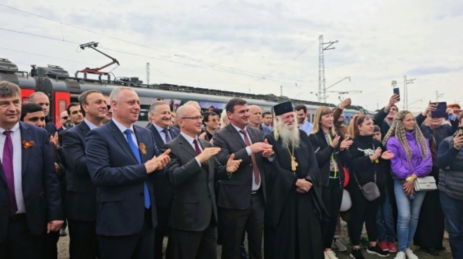 Премьер-министр принял участие в церемонии встречи поезда «Диоскурия»