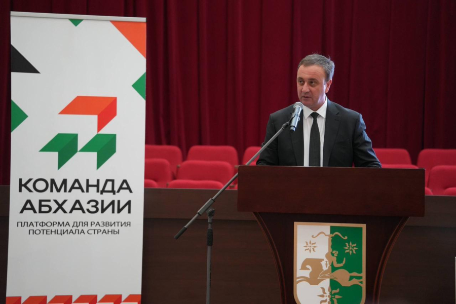 Выступление Владимира Делба на форуме «Команда Абхазии»