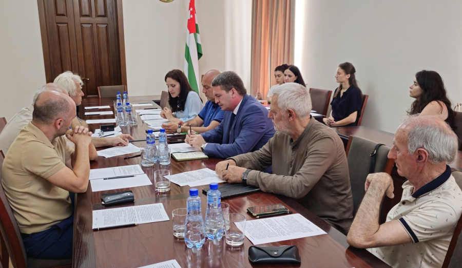 Джансух Нанба провел заседание Государственной комиссии по монументальному искусству